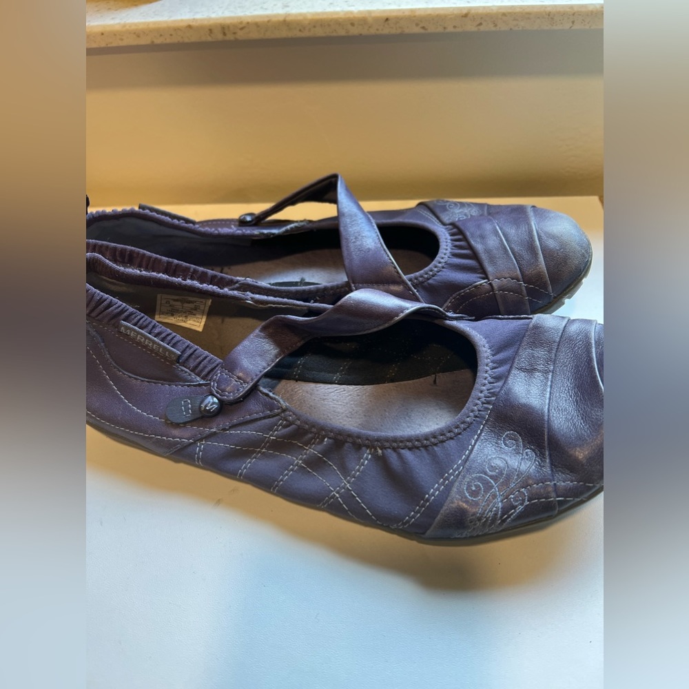 Merrell Purple Indigo Maryjane Vibram Size 9.5